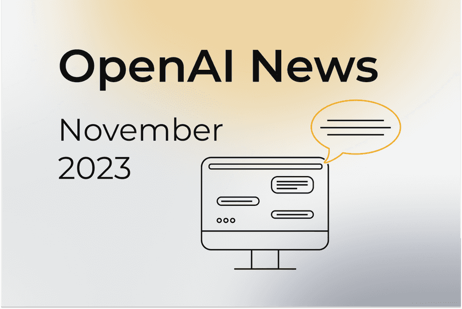 Illustration - OpenAI News zu chatGPT im November Illustration - OpenAI News zu chatGPT im November