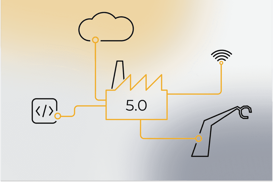 Industrie 5.0 Illustration Industrie 5.0 Illustration