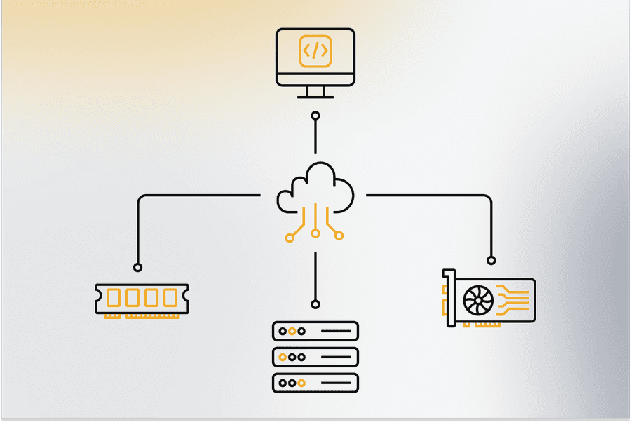Illustration - Cloud Computing Illustration - Cloud Computing